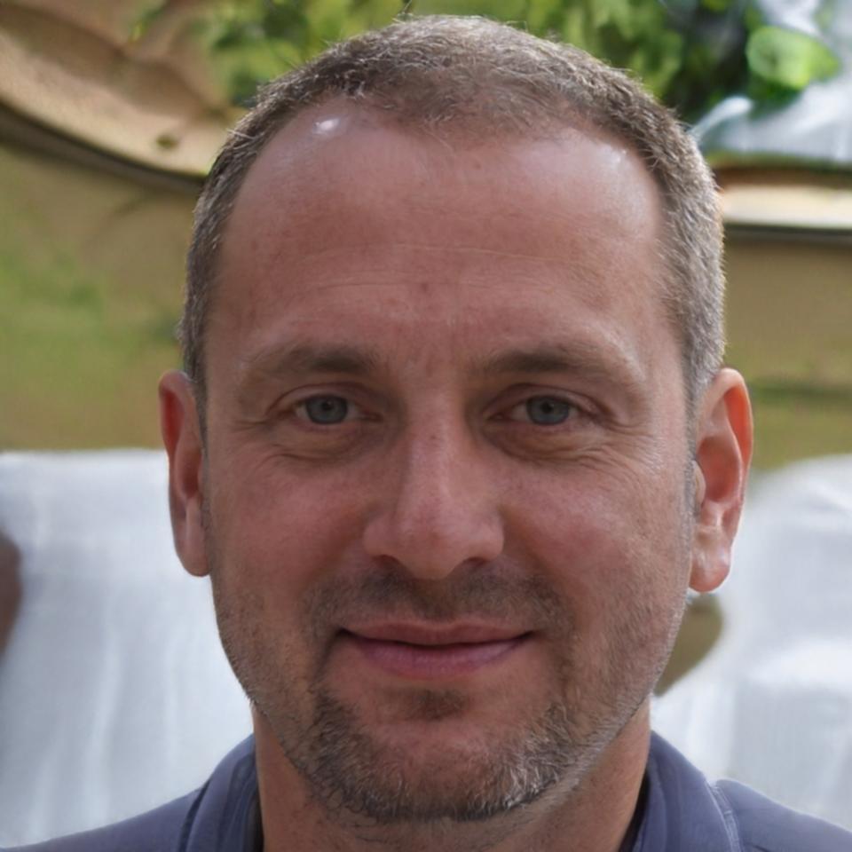 Portrait of Kieran Blackwood, lead financial instructor